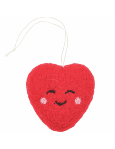 Coeur rouge à suspendre - Rico Design