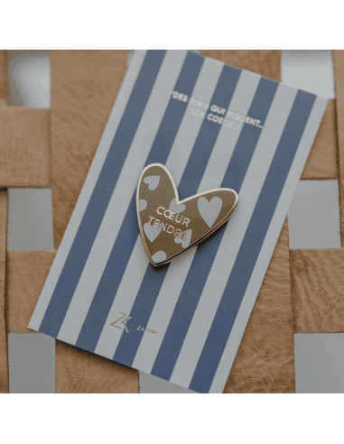 Pin's Coeur Tendre - Zakuw