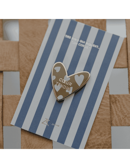 Pin's Coeur Tendre - Zakuw