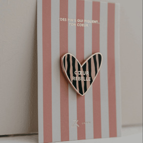 Pin's Coeur Rebelle - Zakuw 2