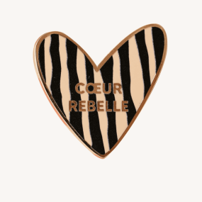 Pin's Coeur Rebelle - Zakuw