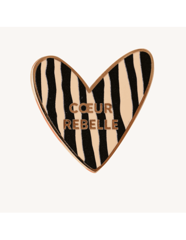 Pin's Coeur Rebelle - Zakuw