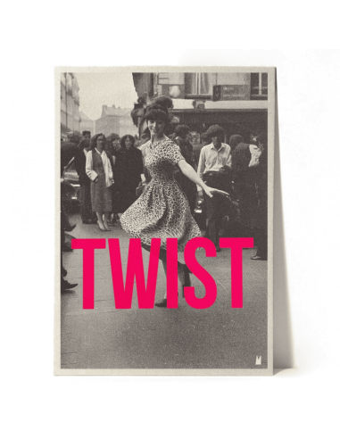 Carte vintage "Twist" - Atelier Kencre