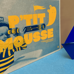 Carte vintage "P'tit Mousse" - Atelier Kencre 2