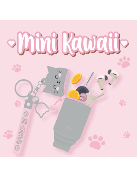 Porte-monnaie kawaii Chat - Legami