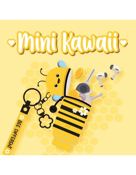 Porte-monnaie kawaii Abeille - Legami