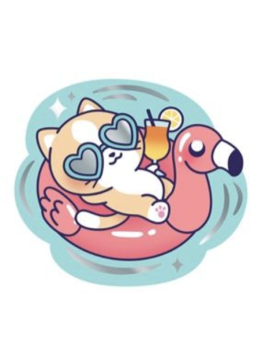 Autocollant Kawaii - Poppik