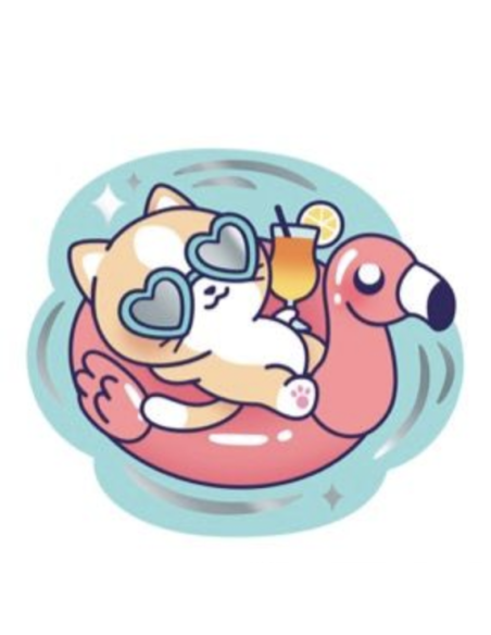 Autocollant Kawaii - Poppik