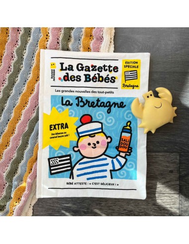 Livre d'éveil à froisser "Bretagne" - Gazette...