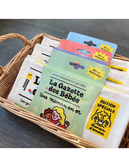 Livre d'éveil à froisser "Une maman en or" - Gazette des bébés