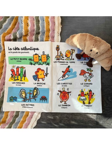 Livre d'éveil à froisser "Côte Atlantique" -...