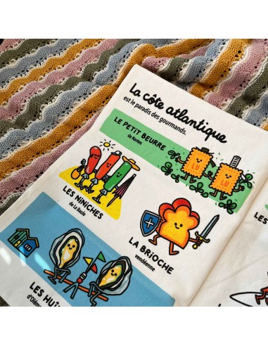 Livre d'éveil à froisser "Côte Atlantique" -...