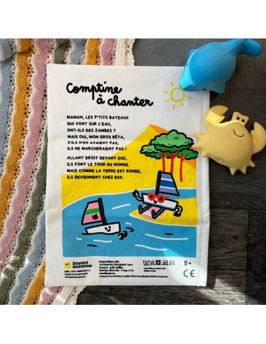 Livre d'éveil à froisser "Côte Atlantique" -...