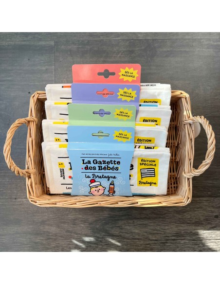 Livre d'éveil à froisser "Côte Atlantique" - Gazette des bébés