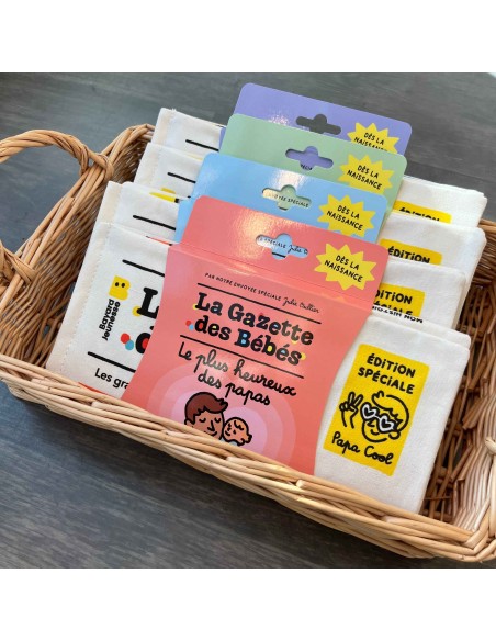 Livre d'éveil à froisser "Papa heureux" - Gazette des bébés