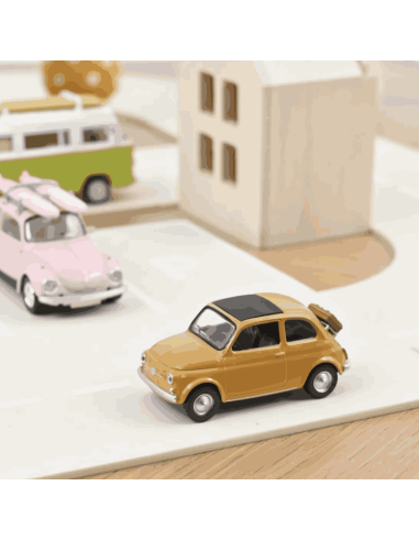 Fiat 500 F 1965 Jaune Positano - Norev