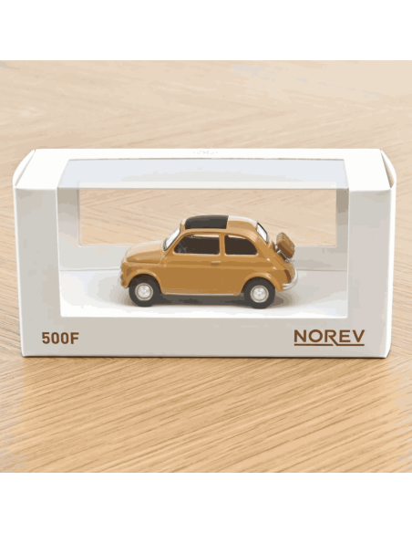 Fiat 500 F 1965 Jaune Positano - Norev