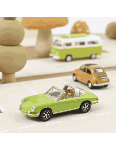 Porsche 911 Targa 1969 Vert Lime - Norev