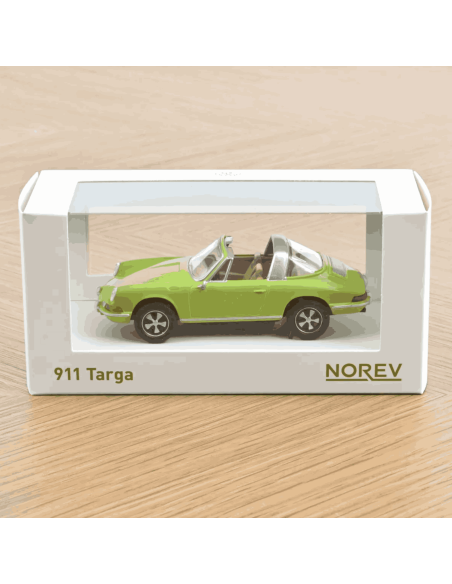 Porsche 911 Targa 1969 Vert Lime - Norev