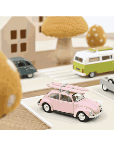 Volkswagen Coccinelle 1973 Rose - Norev