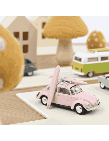 Volkswagen Coccinelle 1973 Rose - Norev