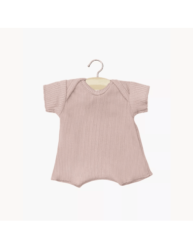 Body shorty en bord côte pétal  - Minikane