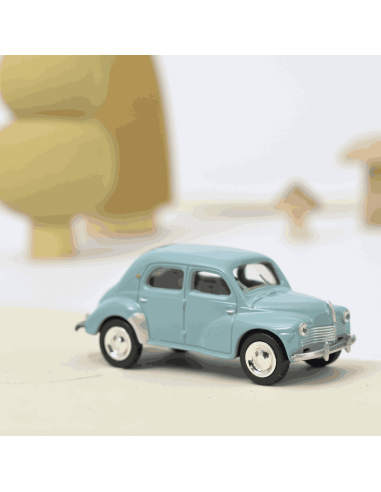 Renault 4CV 1952 bleu clair 1/64 - Norev