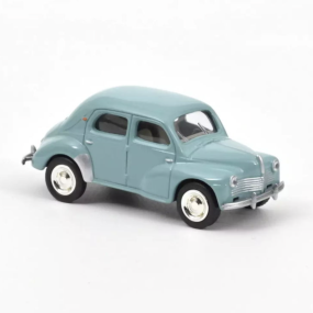 Renault 4CV 1952 bleu clair 1/64 - Norev 2