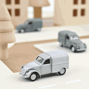 Citroën 2CV Fourgonnette 1950 1/64 - Norev