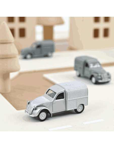 Citroën 2CV Fourgonnette 1950 1/64 - Norev