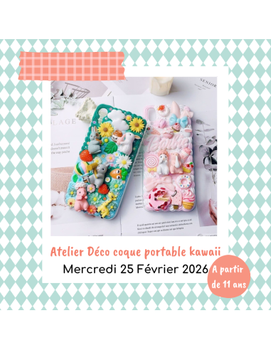 Atelier "Décore ta coque portable kawaii"