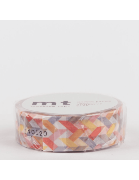 Masking tape entrelacs multicolores