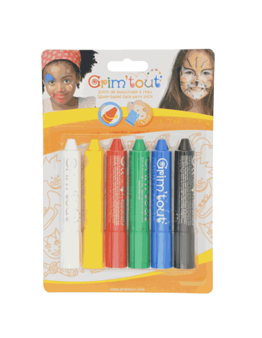 6 crayons à maquillage- Grim'tout