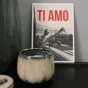 Carte vintage "Ti amo" - Atelier Kencre 2