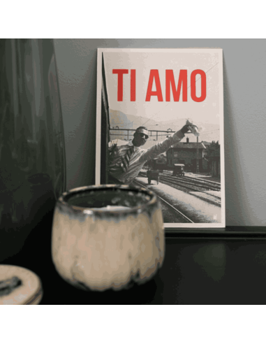 Carte vintage "Ti amo" - Atelier Kencre