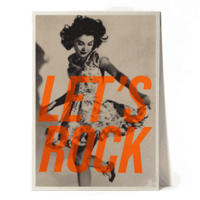 Affiche vintage A4 "POP" - Atelier Kencre