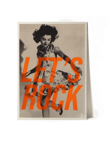 Affiche vintage A4 "POP" - Atelier Kencre