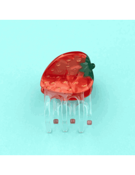 Petite Pince à cheveux Fraise - Coucou Suzette