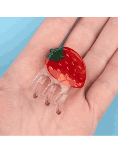Petite Pince à cheveux Fraise - Coucou Suzette