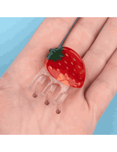 Petite Pince à cheveux Fraise - Coucou Suzette