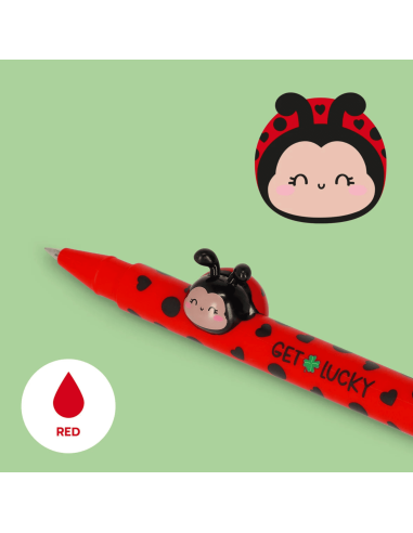 Stylo à encre lovely friends Coccinelle - Legami
