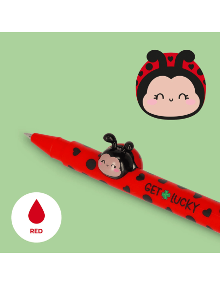 Stylo à encre lovely friends Coccinelle - Legami