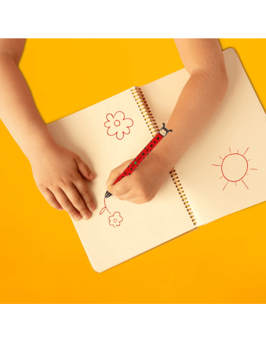 Stylo bille bicolore coccinelle - Legami