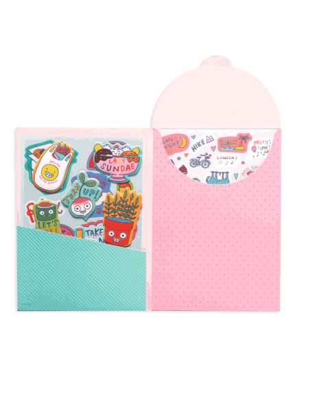 Pochette d'autocollants Quirky Fun - Ooly