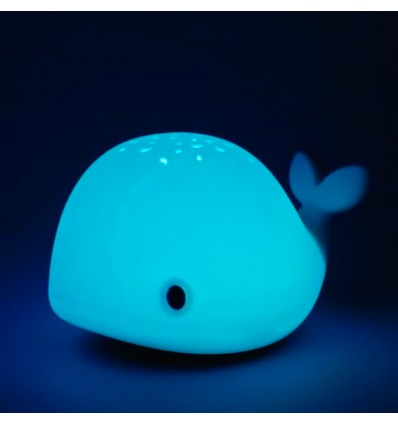 Projecteur de lumière baleine Wilda Bleue - Little L