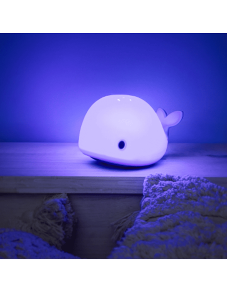 Projecteur de lumière baleine Wilda Blanche - Little L