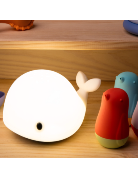 Projecteur de lumière baleine Wilda Blanche - Little L