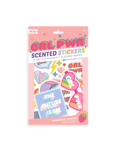 Autocollants Girl Pwr - Ooly