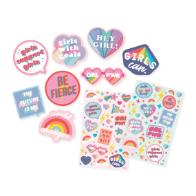 Autocollants Girl Pwr - Ooly 2