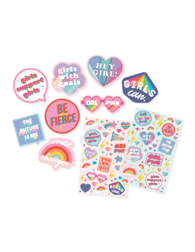 Autocollants parfumés Girl Power - Ooly